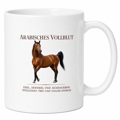 Tasse »Arabisches Vollblut«