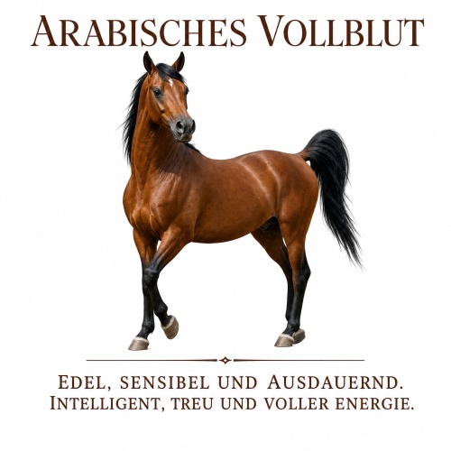 Tasse »Arabisches Vollblut«