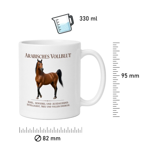 Tasse »Arabisches Vollblut«