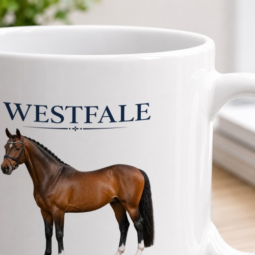 Tasse »Westfale – vielseitig & intelligent«