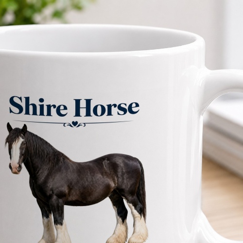 Tasse »Shire Horse – sanftmütiger Riese«