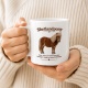 Tasse »Shetlandpony – klein, stark, charaktervoll«
