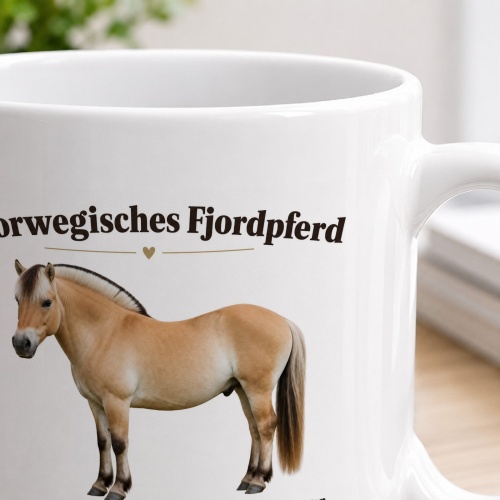 Tasse »Norwegisches Fjordpferd«
