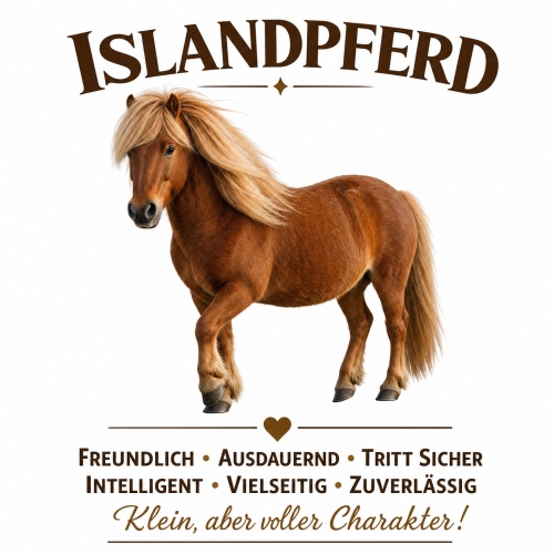 Tasse »Islandpferd – klein, aber voller...