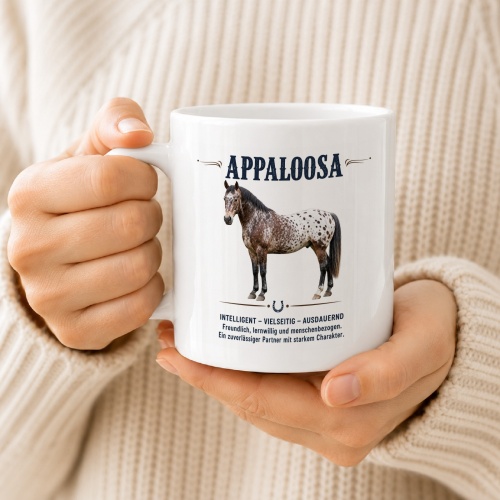 Tasse »Appaloosa – Pferderasse«