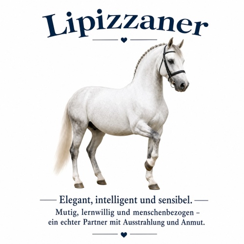 Tasse »Lipizzaner – elegant, intelligent,...