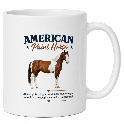 Tasse »American Paint Horse – Vielseitig...