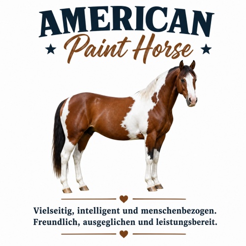 Tasse »American Paint Horse – Vielseitig...