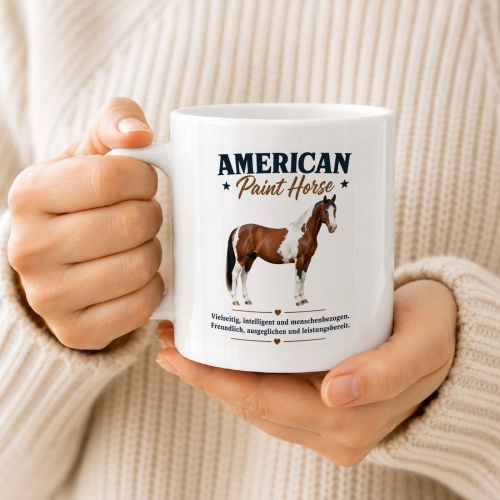 Tasse »American Paint Horse – Vielseitig & freundlich«
