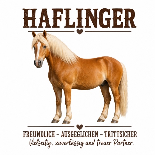 Tasse »Haflinger – freundlich &...