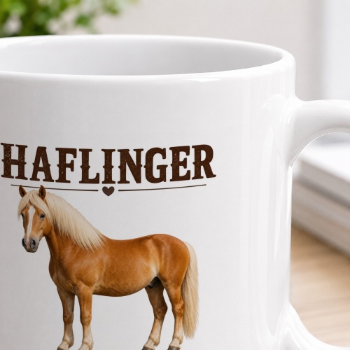 Tasse »Haflinger – freundlich & zuverlässig«