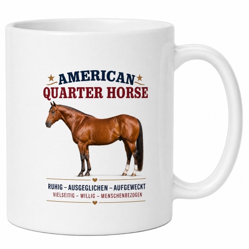 Tasse »American Quarter Horse«