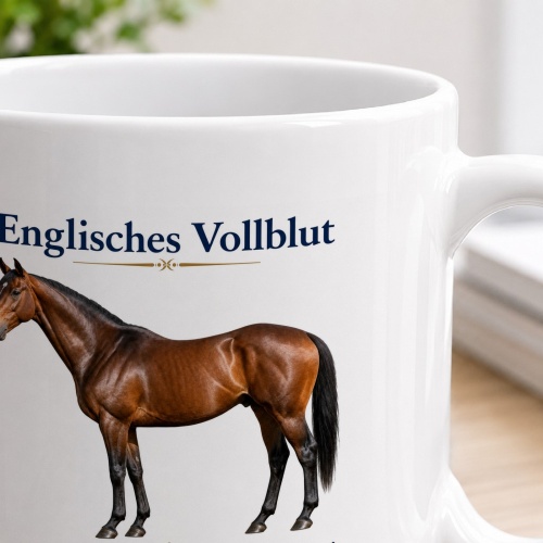 Tasse »Englisches Vollblut«