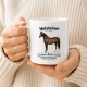 Tasse »Holsteiner – Leistungsbereit, intelligent und mutig«