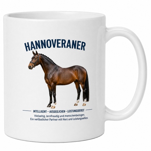 Tasse »Hannoveraner – Intelligent &...
