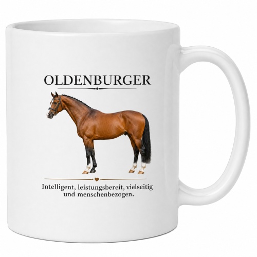 Tasse »Oldenburger – intelligent &...