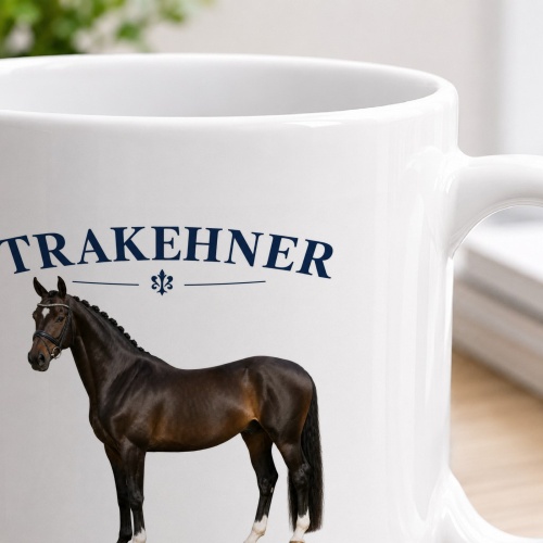 Tasse »Trakehner – edel, sensibel & leistungsbereit«