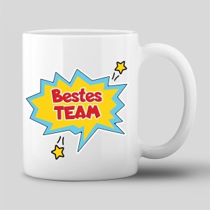 Tasse "Bestes Team"