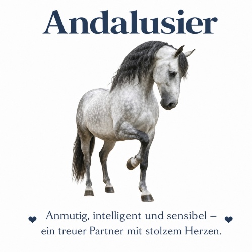 Tasse »Andalusier – Anmutig & treu«