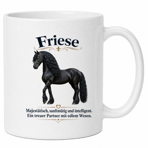 Tasse »Friese – Majestätisch und...