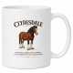 Tasse »Clydesdale – sanftmütig & stark«
