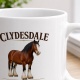 Tasse »Clydesdale – sanftmütig & stark«