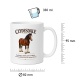 Tasse »Clydesdale – sanftmütig & stark«
