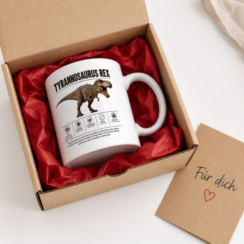 Tasse »Tyrannosaurus Rex – Dino-Wissen«