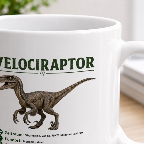 Tasse »Velociraptor Dinosaurier«
