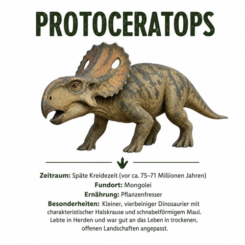 Tasse »Protoceratops Dino-Motiv«