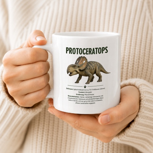 Tasse »Protoceratops Dino-Motiv«