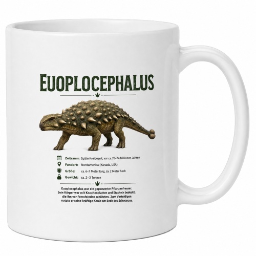 Tasse »Euoplocephalus Dinosaurier«