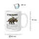 Tasse »Styracosaurus Dino-Wissen«
