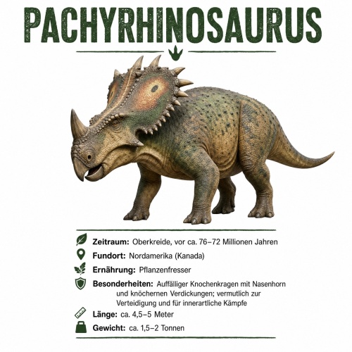Tasse »Pachyrhinosaurus – Dinosaurier...