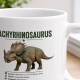 Tasse »Pachyrhinosaurus – Dinosaurier Info«