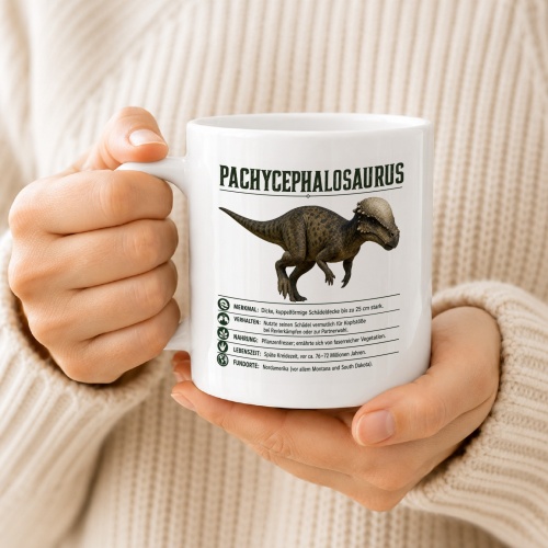 Tasse »Pachycephalosaurus Dinosaurier«