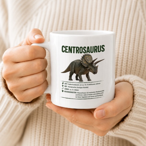 Tasse »Centrosaurus Dinosauriermotiv«