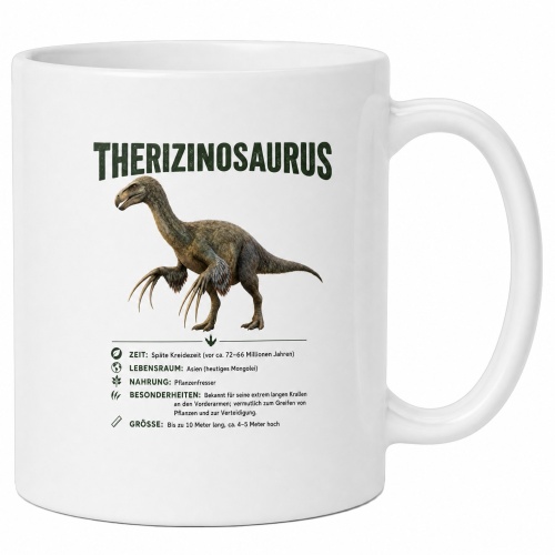 Tasse »Therizinosaurus –...
