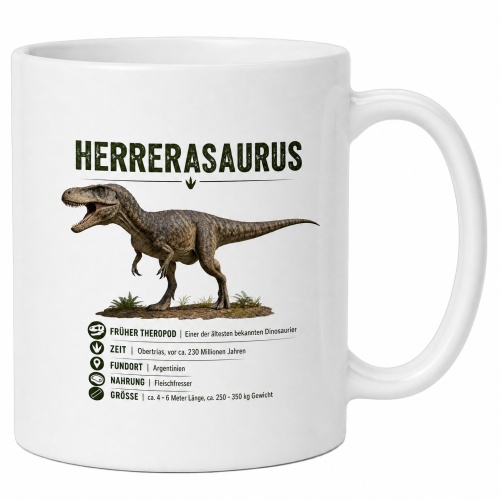 Tasse »Herrerasaurus Dinosaurier«