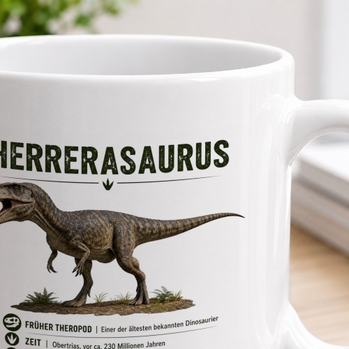 Tasse »Herrerasaurus Dinosaurier«