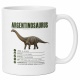 Tasse »Argentinosaurus – Dinosaurier-Fakten«