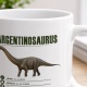 Tasse »Argentinosaurus – Dinosaurier-Fakten«