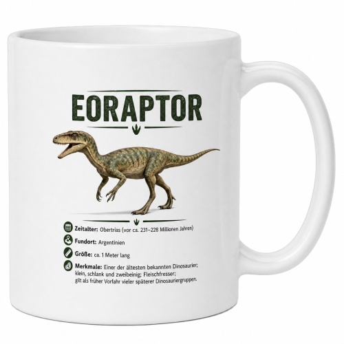 Tasse »Eoraptor – Urzeit-Dinosaurier«