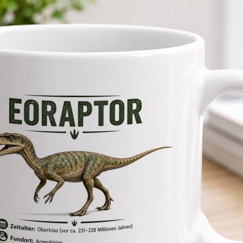Tasse »Eoraptor – Urzeit-Dinosaurier«