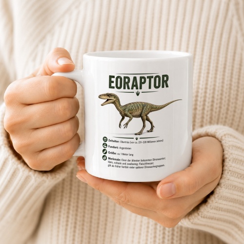 Tasse »Eoraptor – Urzeit-Dinosaurier«