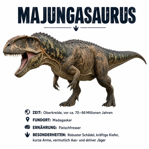 Tasse »Majungasaurus«
