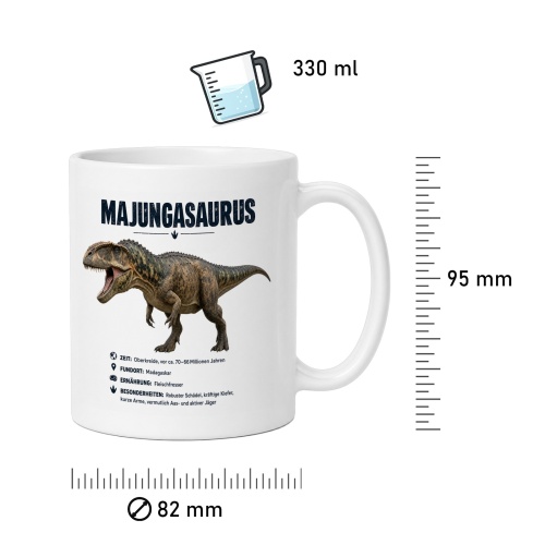 Tasse »Majungasaurus«
