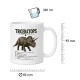 Tasse »Triceratops Dinosaurier«