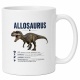 Tasse »Allosaurus – Dinosaurier-Wissen«