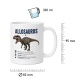 Tasse »Allosaurus – Dinosaurier-Wissen«